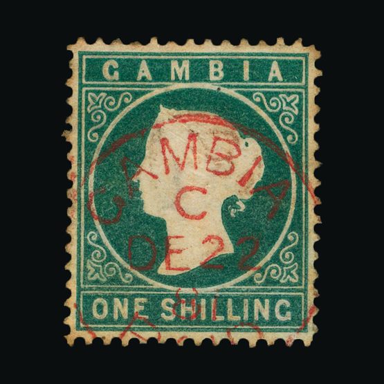 Lot 7095 - gambia 1880-1 -  UPA UPA Sale #82 worldwide Collections
