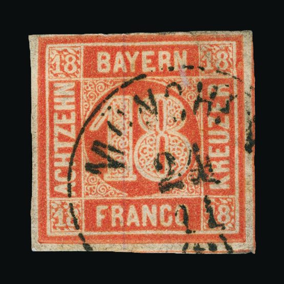 Lot 7215 - german states - bavaria 1862-63 -  UPA UPA Sale #82 worldwide Collections