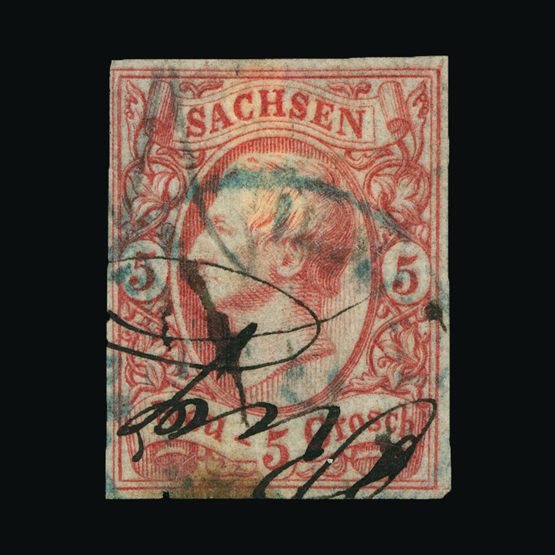 Lot 7261 - GERMAN STATES - SAXONY 1855 - UPA UPA Sale #82 worldwide Collections Lot 7261 - GERMAN STATES - SAXONY 1855 - UPA UPA Sale #82 worldwide Collections