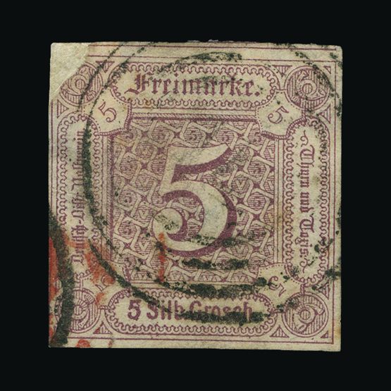 Lot 7271 - German States - Thurn and Taxis (Northern District) 1859-61 -  UPA UPA Sale #82 worldwide Collections