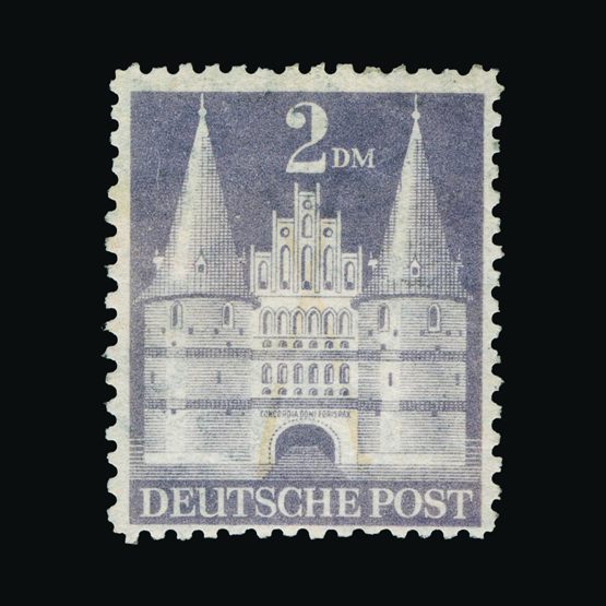 Lot 7444 - Germany - Allied Occupation - British and American Zones 1948-50 -  UPA UPA Sale #82 worldwide Collections
