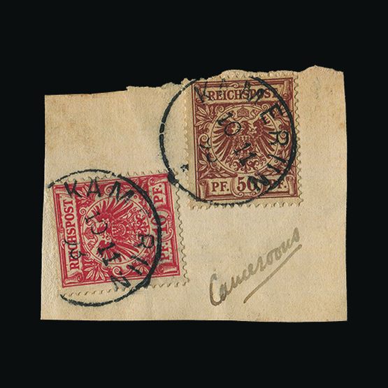 Lot 7675 - Germany - Colonies - Cameroun 1893 - UPA UPA Sale #82 worldwide Collections Lot 7675 - Germany - Colonies - Cameroun 1893 - UPA UPA Sale #82 worldwide Collections