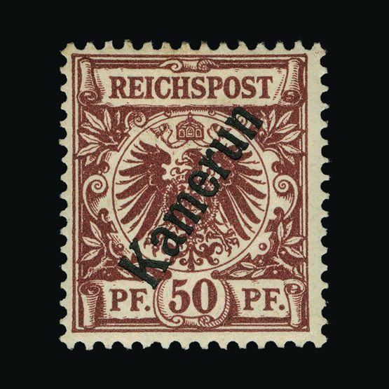 Lot 7681 - Germany - Colonies - Cameroun 1897-98 - UPA UPA Sale #82 worldwide Collections Lot 7681 - Germany - Colonies - Cameroun 1897-98 - UPA UPA Sale #82 worldwide Collections
