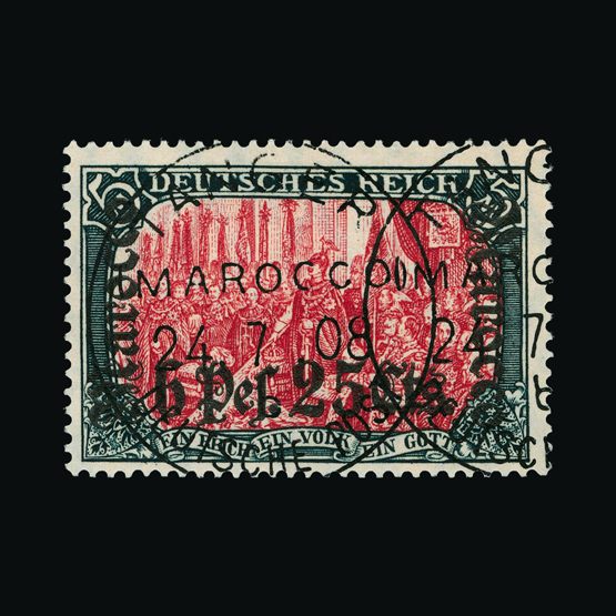 Lot 7803 - Germany - Colonies - Morocco 1906-11 - UPA UPA Sale #82 worldwide Collections Lot 7803 - Germany - Colonies - Morocco 1906-11 - UPA UPA Sale #82 worldwide Collections