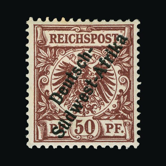 Lot 7832 - Germany - Colonies - South West Africa 1897-1900 -  UPA UPA Sale #82 worldwide Collections