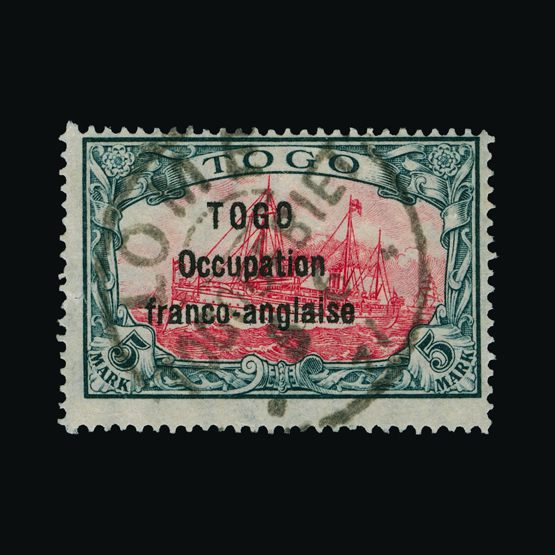 Lot 7847 - Germany - Colonies - Togo 1915 - UPA UPA Sale #82 worldwide Collections Lot 7847 - Germany - Colonies - Togo 1915 - UPA UPA Sale #82 worldwide Collections