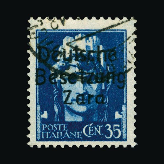 Lot 7858 - Germany - Occupation of Dalmatia 1943 - UPA UPA Sale #82 worldwide Collections Lot 7858 - Germany - Occupation of Dalmatia 1943 - UPA UPA Sale #82 worldwide Collections
