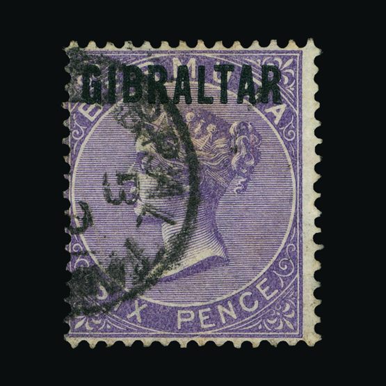 Lot 7918 - Gibraltar 1886 -  UPA UPA Sale #82 worldwide Collections