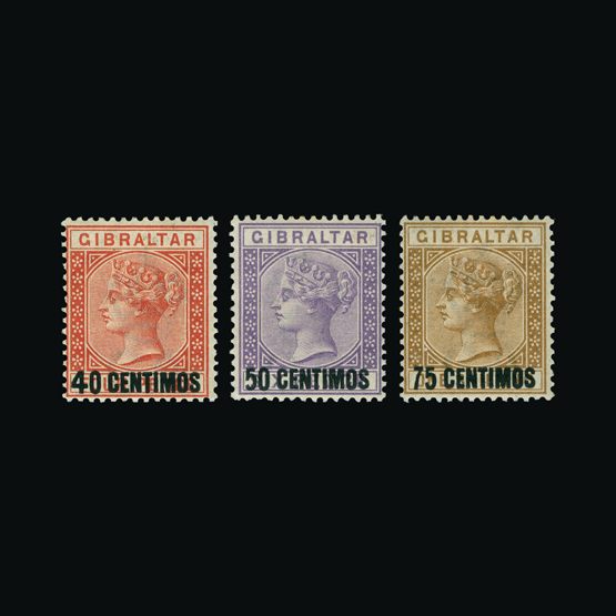 Lot 7934 - Gibraltar 1889 -  UPA UPA Sale #82 worldwide Collections