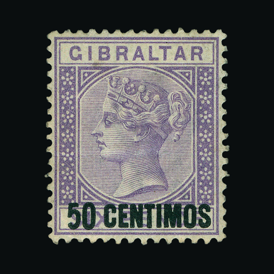 Lot 7936 - Gibraltar 1889 -  UPA UPA Sale #82 worldwide Collections