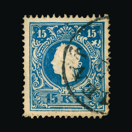 Lot 942 - Austria 1858 -  UPA UPA Sale #82 worldwide Collections