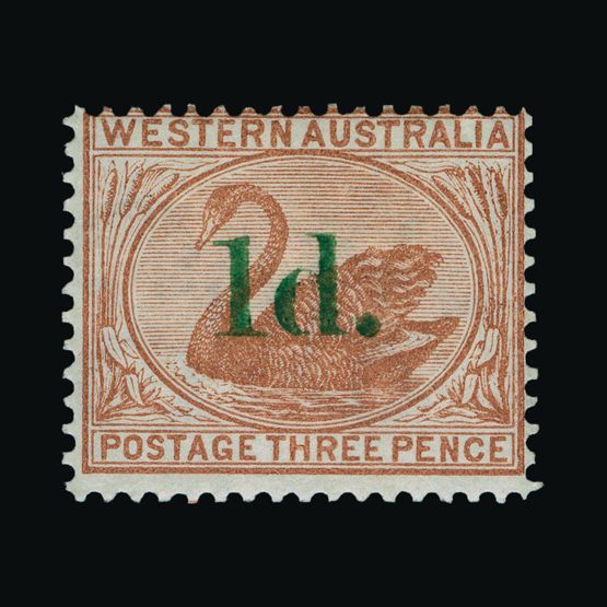 Lot 1742 - Australia - States - Western Australia 1885 -  UPA UPA Sale #83 worldwide Collections