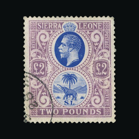 Lot 18235 - sierra leone 1921-27 -  UPA UPA Sale #83 worldwide Collections