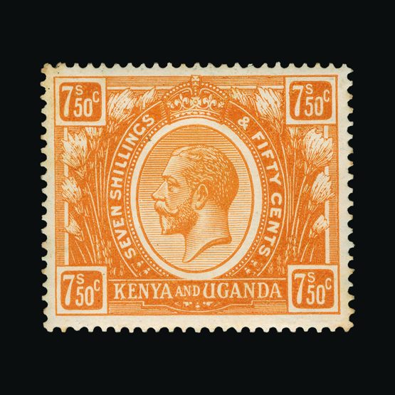Lot 3559 - british east africa 1922-27 -  UPA UPA Sale #83 worldwide Collections