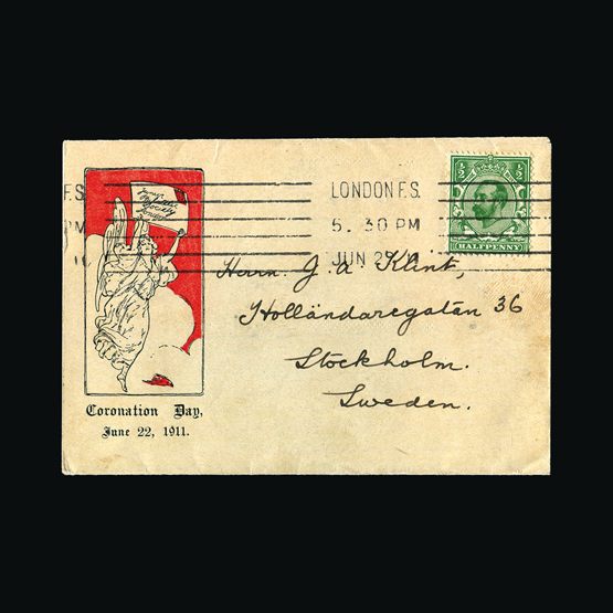 Lot 11240 - Great Britain - Covers - KGV 1911 - UPA UPA Sale #84 worldwide Collections Lot 11240 - Great Britain - Covers - KGV 1911 - UPA UPA Sale #84 worldwide Collections