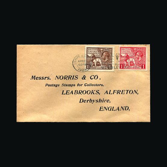 Lot 11243 - Great Britain - Covers - KGV 1924 - UPA UPA Sale #84 worldwide Collections Lot 11243 - Great Britain - Covers - KGV 1924 - UPA UPA Sale #84 worldwide Collections