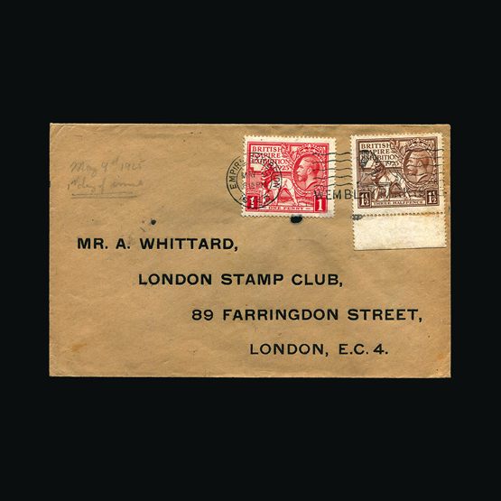 Lot 11245 - Great Britain - Covers - KGV 1925 - UPA UPA Sale #84 worldwide Collections Lot 11245 - Great Britain - Covers - KGV 1925 - UPA UPA Sale #84 worldwide Collections
