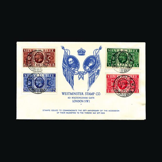 Lot 11252 - Great Britain - Covers - KGV 1935 - UPA UPA Sale #84 worldwide Collections Lot 11252 - Great Britain - Covers - KGV 1935 - UPA UPA Sale #84 worldwide Collections