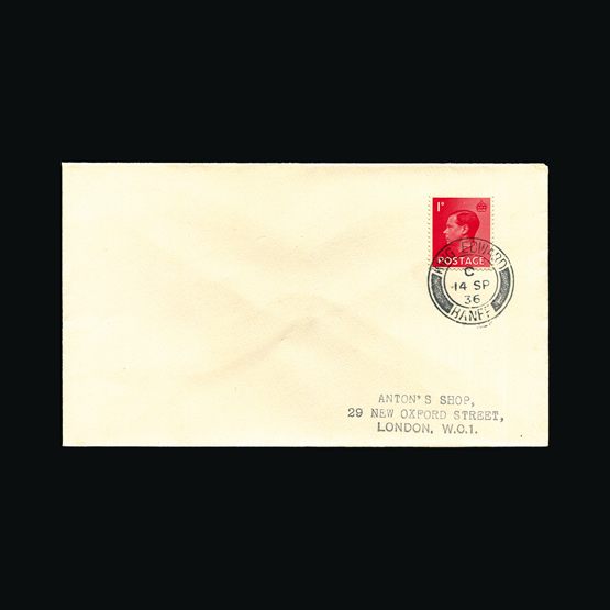 Lot 11255 - Great Britain - Covers - KGV 1936 - UPA UPA Sale #84 worldwide Collections Lot 11255 - Great Britain - Covers - KGV 1936 - UPA UPA Sale #84 worldwide Collections
