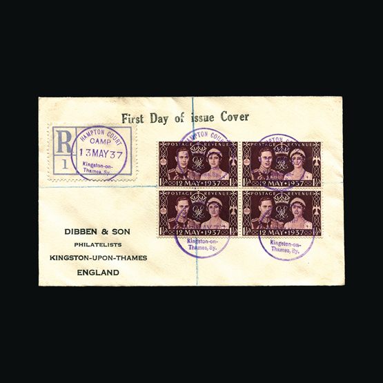 Lot 11260 - Great Britain - Covers - KGVI 1937 - UPA UPA Sale #84 worldwide Collections Lot 11260 - Great Britain - Covers - KGVI 1937 - UPA UPA Sale #84 worldwide Collections