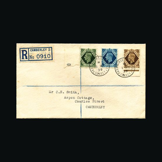 Lot 11265 - Great Britain - Covers - KGVI 1937-47 - UPA UPA Sale #84 worldwide Collections Lot 11265 - Great Britain - Covers - KGVI 1937-47 - UPA UPA Sale #84 worldwide Collections