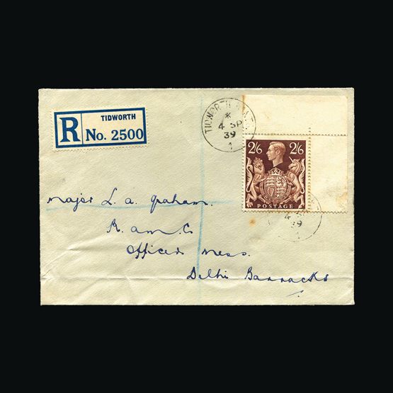 Lot 11268 - Great Britain - Covers - KGVI 1939 - UPA UPA Sale #84 worldwide Collections Lot 11268 - Great Britain - Covers - KGVI 1939 - UPA UPA Sale #84 worldwide Collections