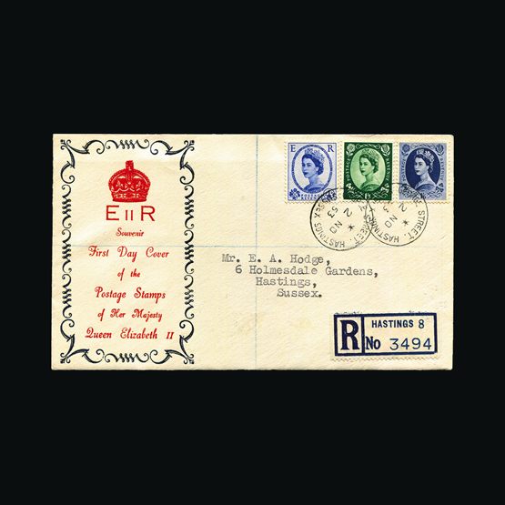 Lot 11301 - Great Britain - Covers - QEII 1952-54 - UPA UPA Sale #84 worldwide Collections Lot 11301 - Great Britain - Covers - QEII 1952-54 - UPA UPA Sale #84 worldwide Collections