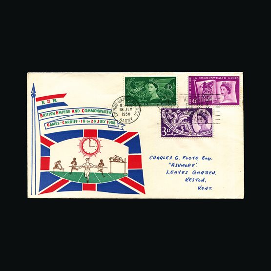 Lot 11312 - Great Britain - Covers - QEII 1958 - UPA UPA Sale #84 worldwide Collections Lot 11312 - Great Britain - Covers - QEII 1958 - UPA UPA Sale #84 worldwide Collections