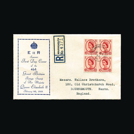 Lot 11314 - Great Britain - Covers - QEII 1958-65 - UPA UPA Sale #84 worldwide Collections Lot 11314 - Great Britain - Covers - QEII 1958-65 - UPA UPA Sale #84 worldwide Collections