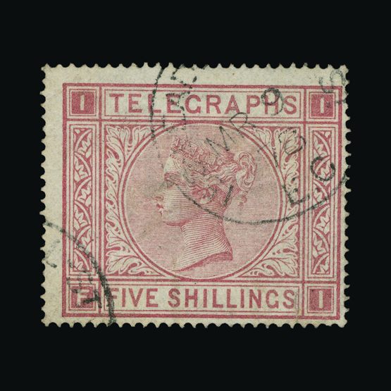 Lot 11587 - Great Britain - Telegraphs 1876 -  UPA UPA Sale #84 worldwide Collections