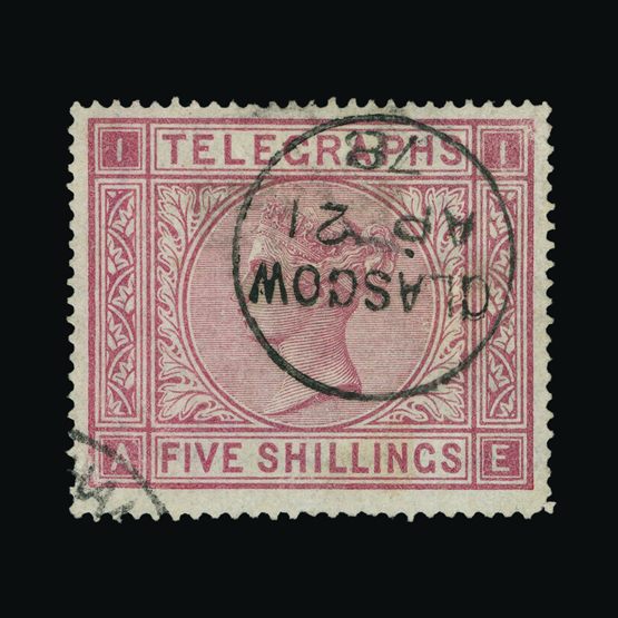Lot 11588 - Great Britain - Telegraphs 1876 -  UPA UPA Sale #84 worldwide Collections
