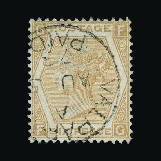 Lot 11604 - GREAT BRITAIN - used abroad 1872-73 - UPA UPA Sale #84 worldwide Collections Lot 11604 - GREAT BRITAIN - used abroad 1872-73 - UPA UPA Sale #84 worldwide Collections