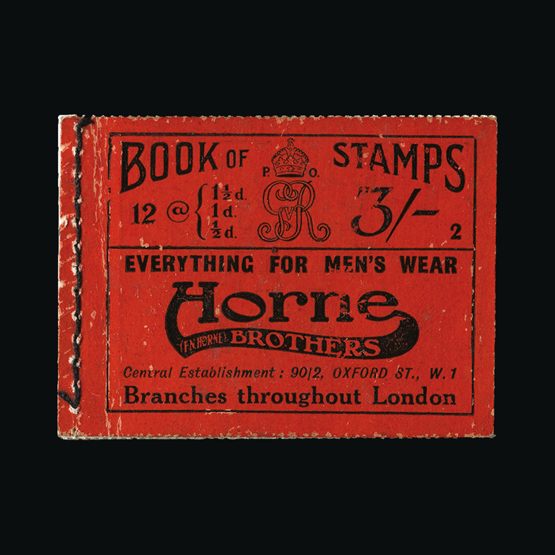 Lot 11721 - Great Britain - Booklets 1918 -  UPA UPA Sale #84 worldwide Collections