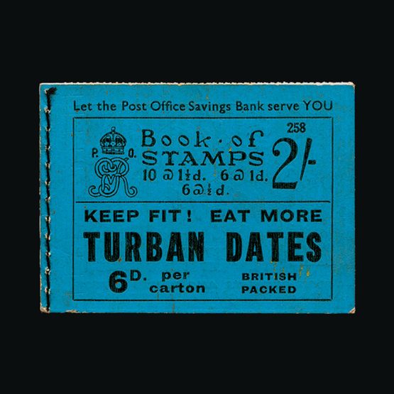 Lot 11725 - Great Britain - Booklets 1934 -  UPA UPA Sale #84 worldwide Collections