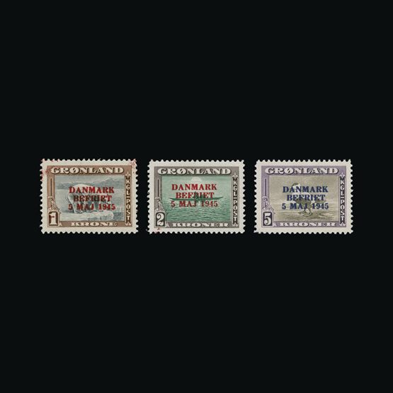 Lot 11969 - Greenland 1945 - UPA UPA Sale #84 worldwide Collections Lot 11969 - Greenland 1945 - UPA UPA Sale #84 worldwide Collections
