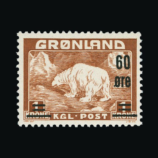 Lot 11977 - Greenland 1956 - UPA UPA Sale #84 worldwide Collections Lot 11977 - Greenland 1956 - UPA UPA Sale #84 worldwide Collections
