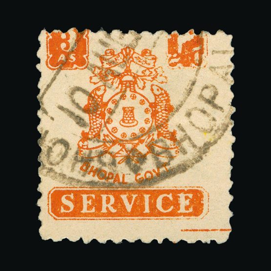 Lot 12717 - India - States - Bhopal 1944-9 - UPA UPA Sale #84 worldwide Collections Lot 12717 - India - States - Bhopal 1944-9 - UPA UPA Sale #84 worldwide Collections