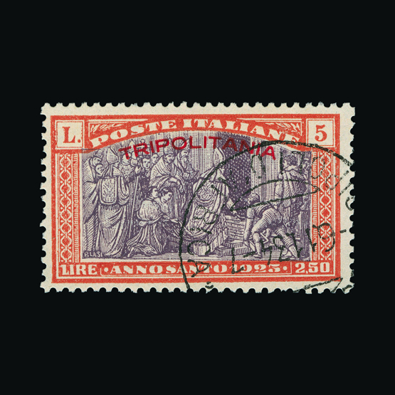 Lot 13596 - Italy - Colonies - Tripolitania 1925 - UPA UPA Sale #84 worldwide Collections Lot 13596 - Italy - Colonies - Tripolitania 1925 - UPA UPA Sale #84 worldwide Collections