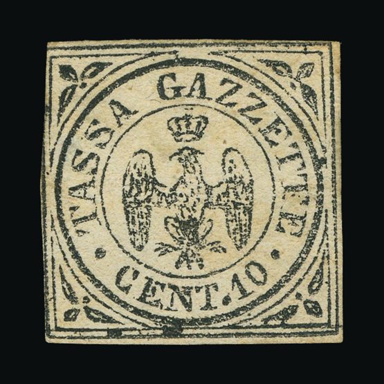Lot 13649 - Italy - States - Modena 1859 - UPA UPA Sale #84 worldwide Collections Lot 13649 - Italy - States - Modena 1859 - UPA UPA Sale #84 worldwide Collections