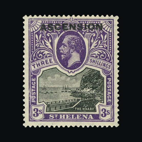 Lot 1377 - Ascension 1922 - UPA UPA Sale #84 worldwide Collections Lot 1377 - Ascension 1922 - UPA UPA Sale #84 worldwide Collections