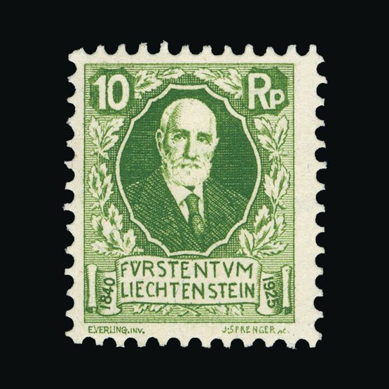 Lot 14394 - Liechtenstein 1925 - UPA UPA Sale #84 worldwide Collections Lot 14394 - Liechtenstein 1925 - UPA UPA Sale #84 worldwide Collections