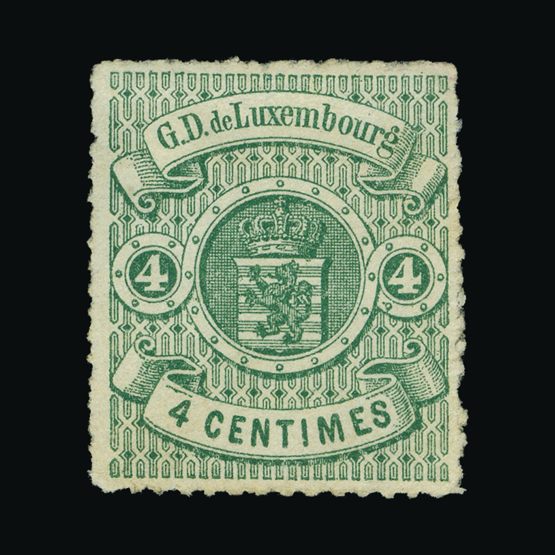 Lot 14505 - Luxembourg 1865 - UPA UPA Sale #84 worldwide Collections Lot 14505 - Luxembourg 1865 - UPA UPA Sale #84 worldwide Collections