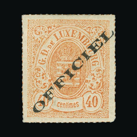 Lot 14509 - Luxembourg 1875 - UPA UPA Sale #84 worldwide Collections Lot 14509 - Luxembourg 1875 - UPA UPA Sale #84 worldwide Collections