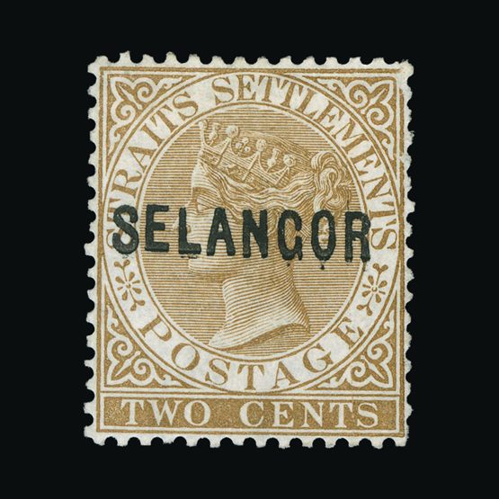 Lot 14961 - malaya - selangor 1881-2 -  UPA UPA Sale #84 worldwide Collections