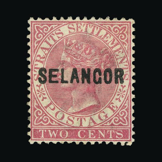 Lot 14964 - malaya - selangor 1883-5 -  UPA UPA Sale #84 worldwide Collections