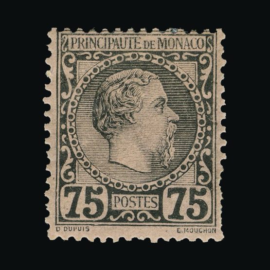 Lot 15519 - Monaco 1885 - UPA UPA Sale #84 worldwide Collections Lot 15519 - Monaco 1885 - UPA UPA Sale #84 worldwide Collections