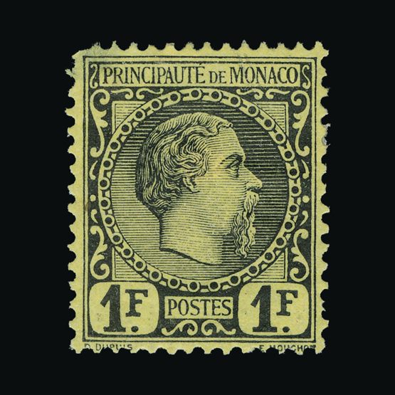 Lot 15521 - Monaco 1885 - UPA UPA Sale #84 worldwide Collections Lot 15521 - Monaco 1885 - UPA UPA Sale #84 worldwide Collections