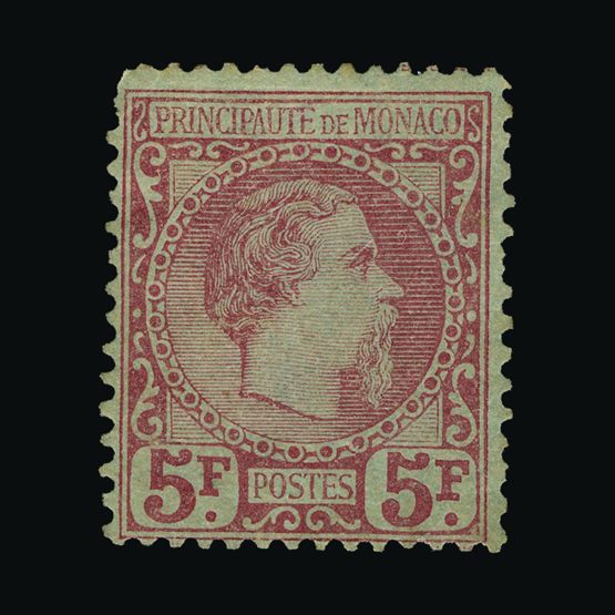Lot 15524 - Monaco 1885 - UPA UPA Sale #84 worldwide Collections Lot 15524 - Monaco 1885 - UPA UPA Sale #84 worldwide Collections
