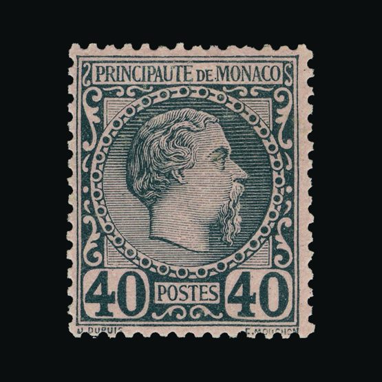 Lot 15541 - Monaco 1885 - UPA UPA Sale #84 worldwide Collections Lot 15541 - Monaco 1885 - UPA UPA Sale #84 worldwide Collections