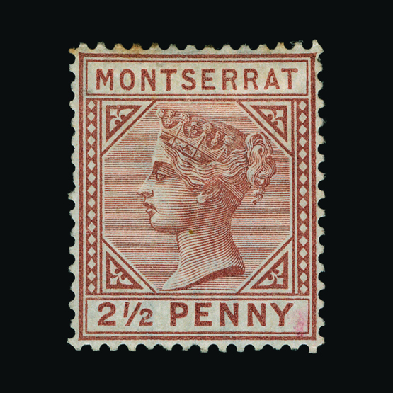 Lot 15702 - montserrat 1880 - UPA UPA Sale #84 worldwide Collections Lot 15702 - montserrat 1880 - UPA UPA Sale #84 worldwide Collections